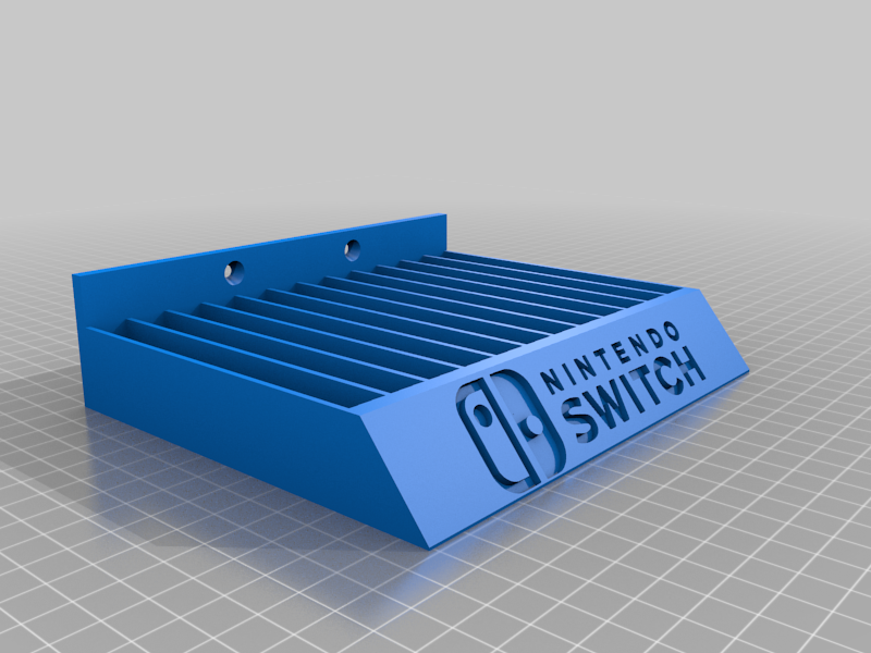 Nintendo Switch Game Case with Wall Mount