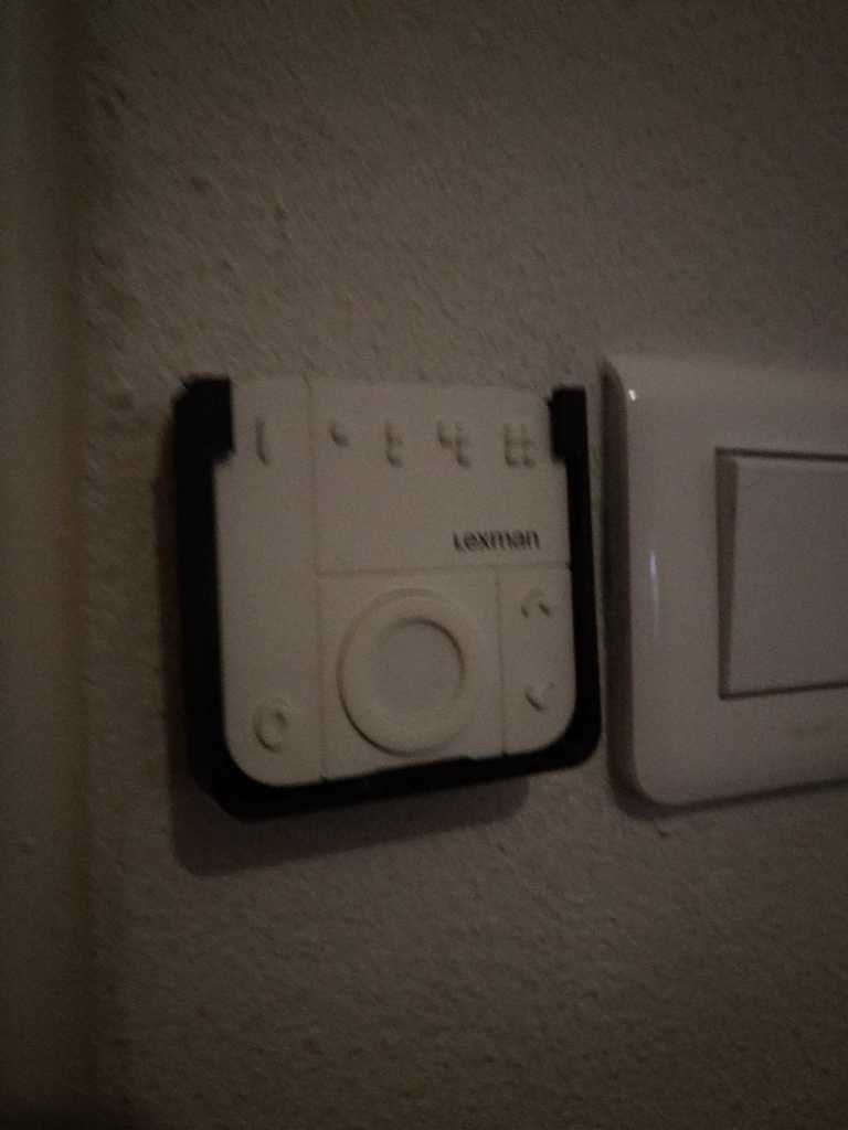 Zigbee Lexman Remote Control Holder in PLA