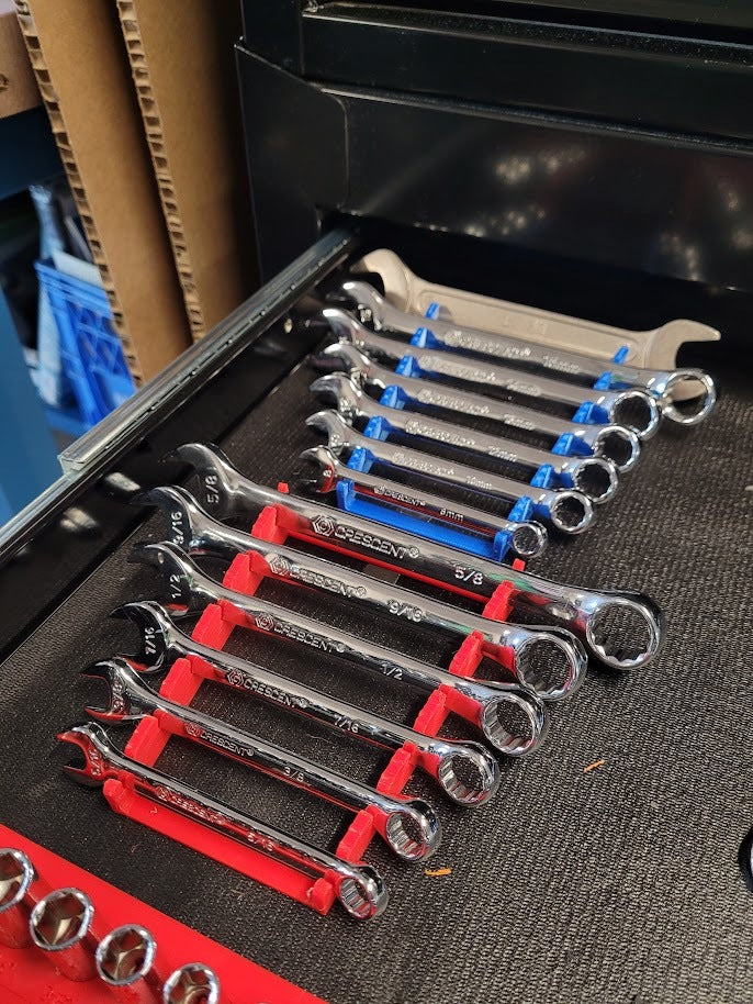 Key Holder for Combination Wrenches - Organise Your Tools
