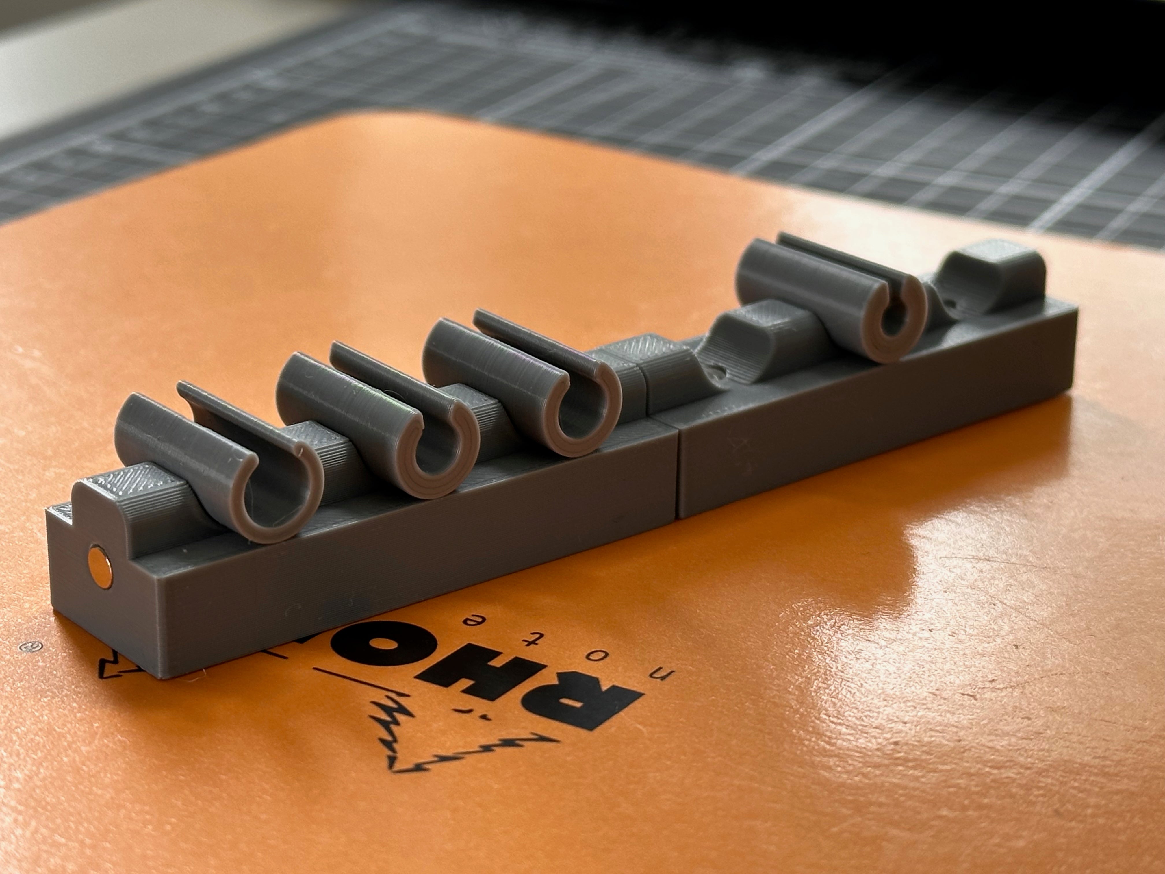 Magnetic cord holder