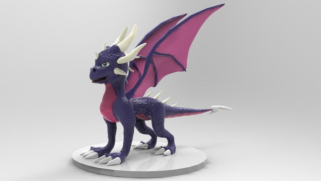 Cynder Dragon Figure – The Legend of Spyro