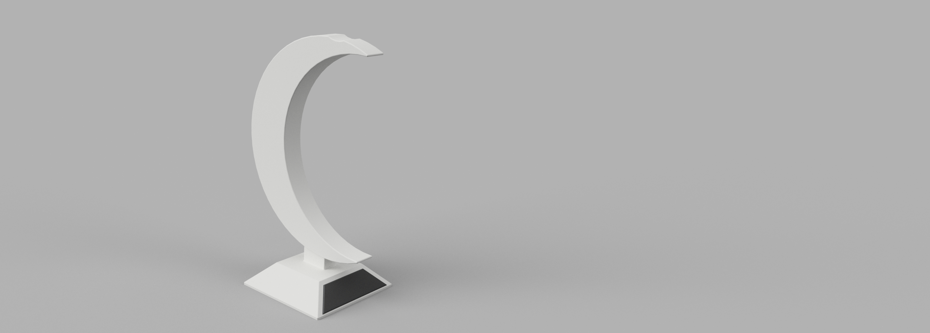 Headphone Stand Moon Design