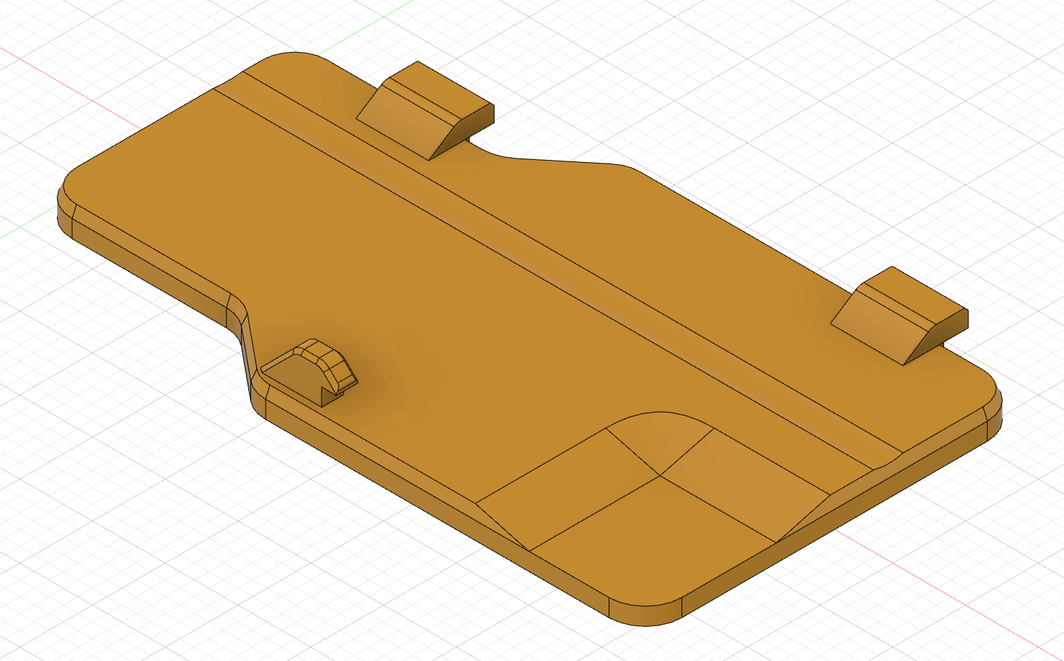 Battery cover for Logitech VX Nano mouse