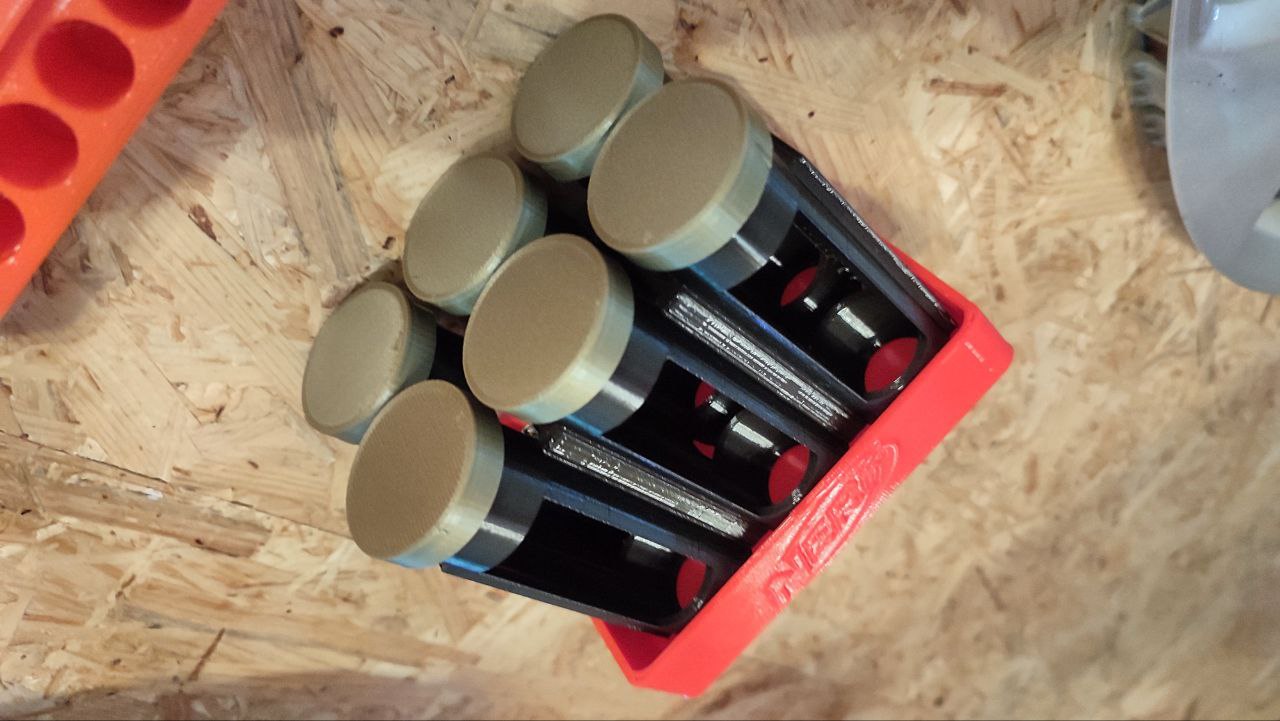 NERF Rival Ammunition Holder for Wall Mounting