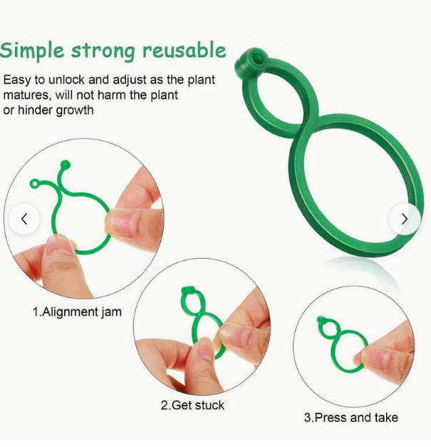 Practical Plant Clips for Climbing Plants