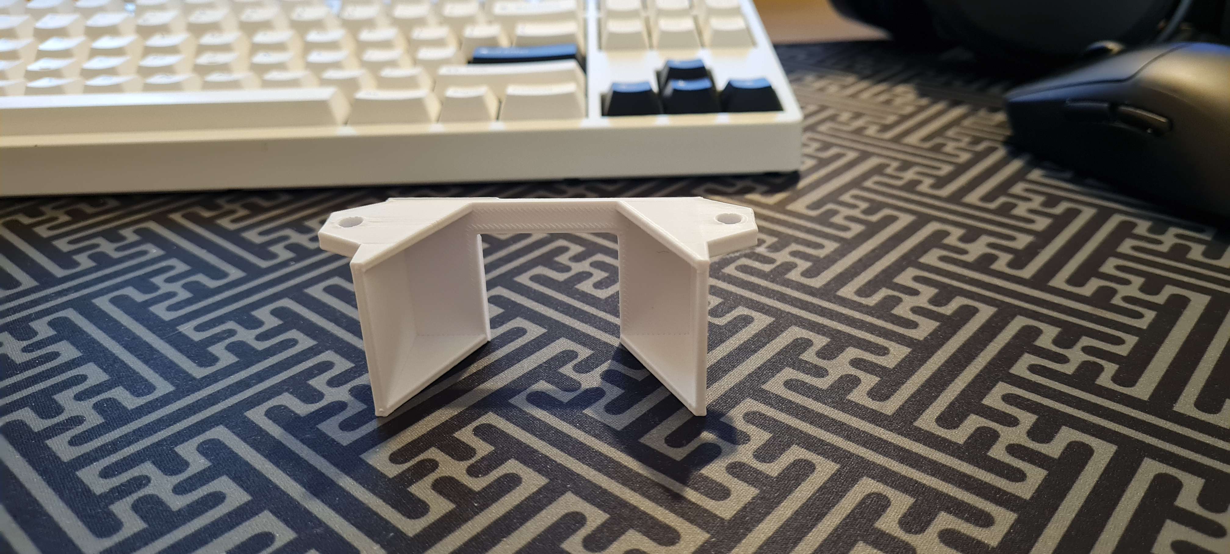 Effective Power Strip Holder for Mounting Under Desk