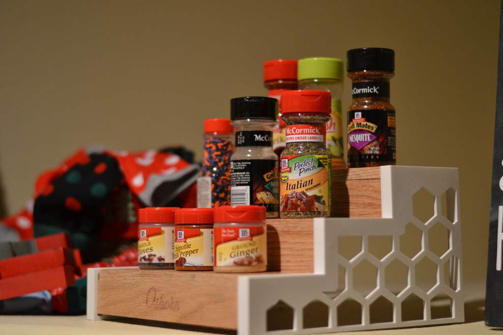 Functional Spice Rack for Organised Kitchen