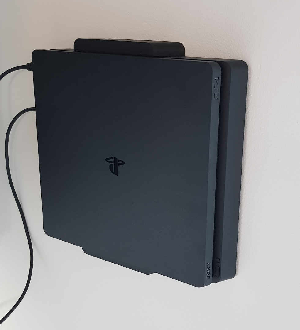 PS4 SLIM Wall Mounting
