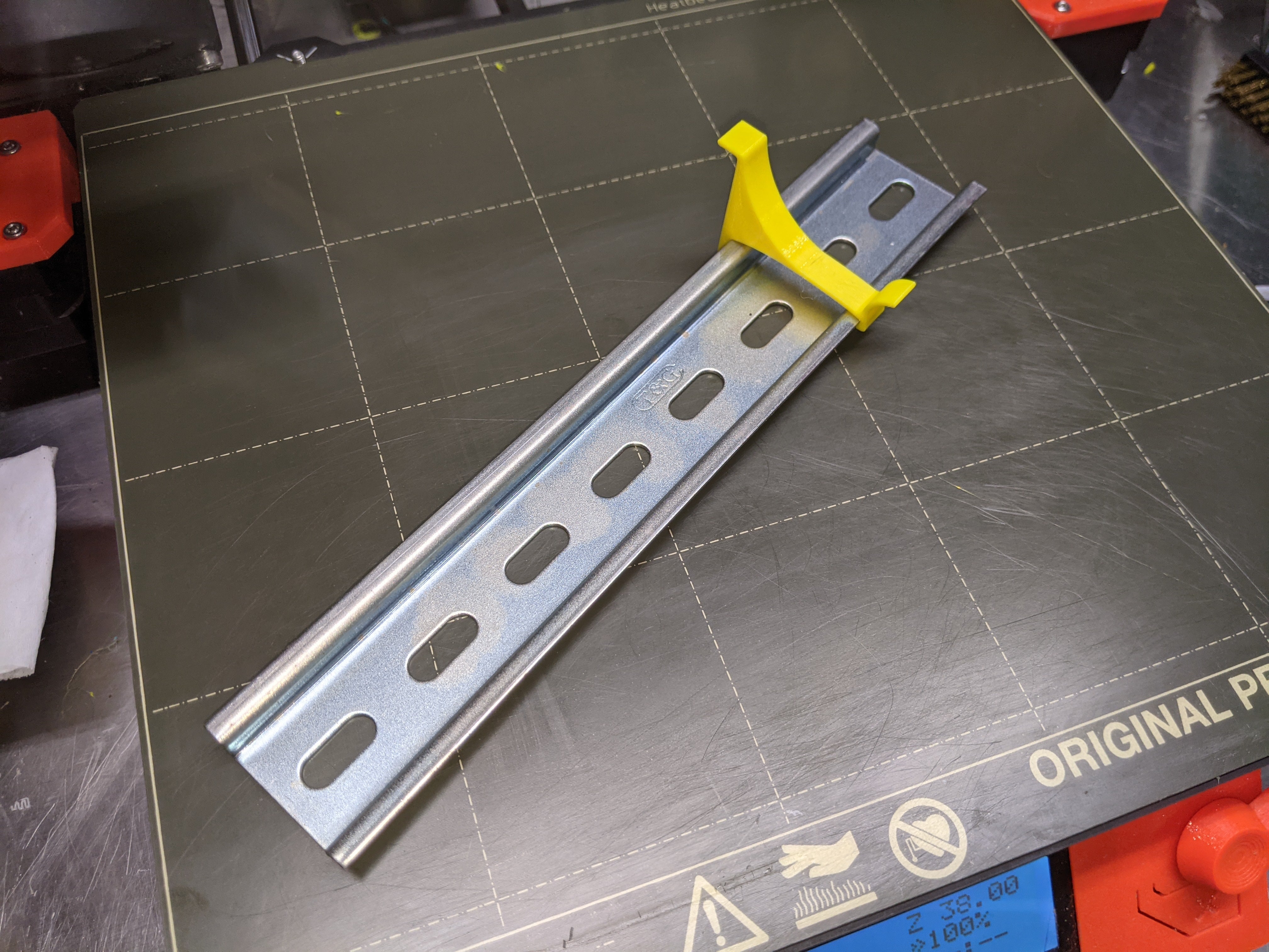 Flexible Screwdriver/Tool Holder for DIN Rail (V2)