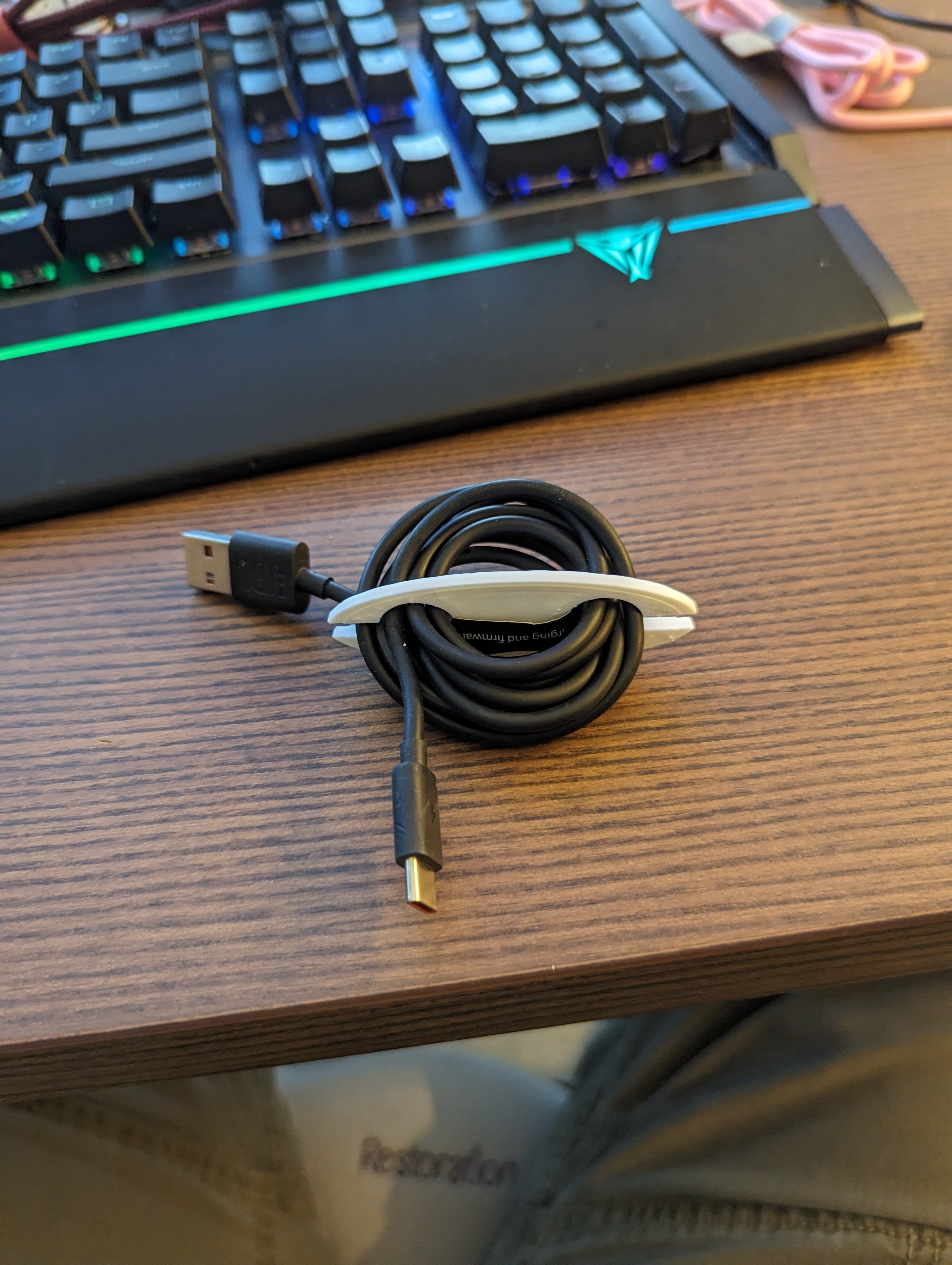 Simple cable wrapping