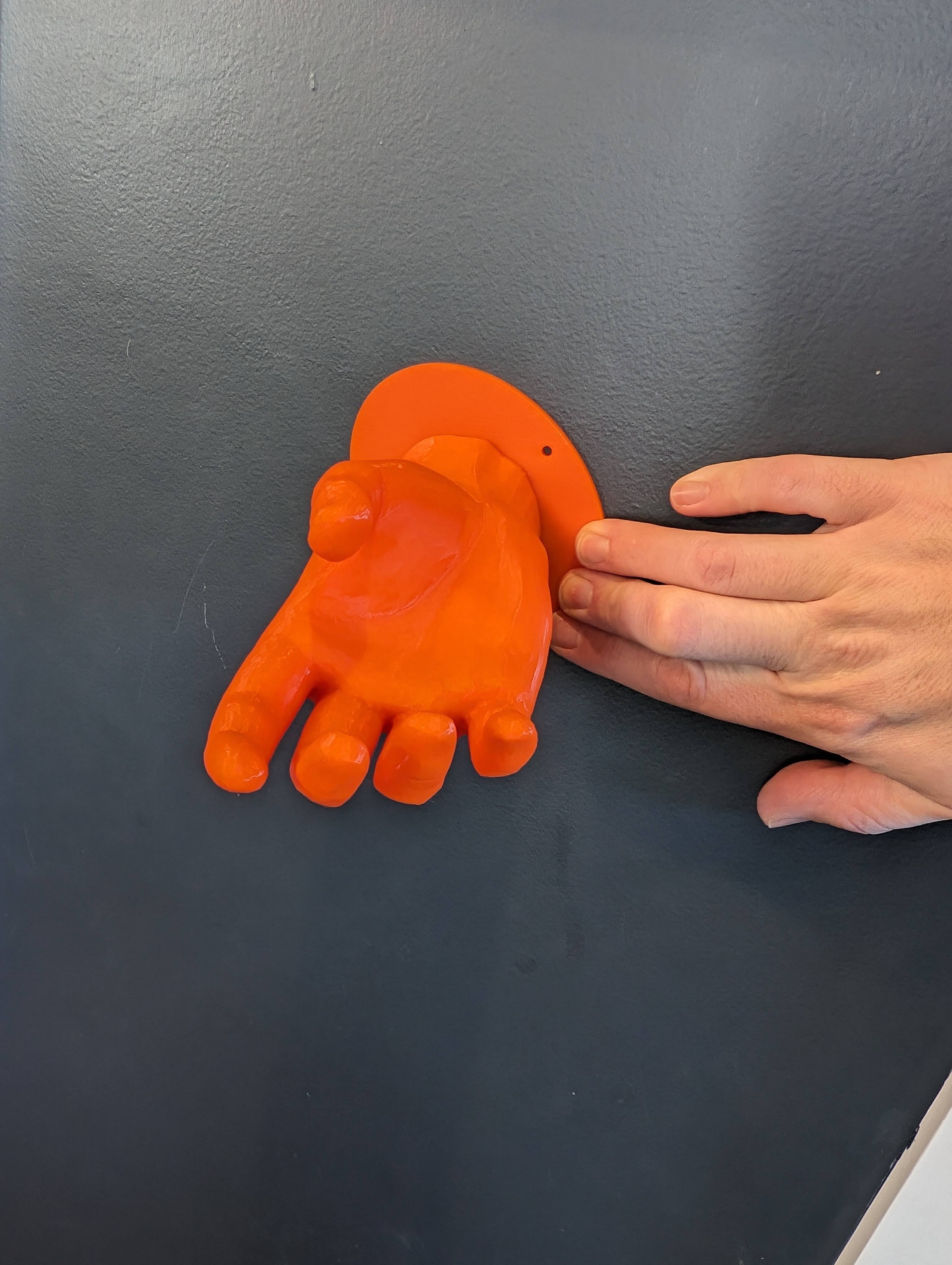 Wall Mountable Headphone Holder in Hand Shape