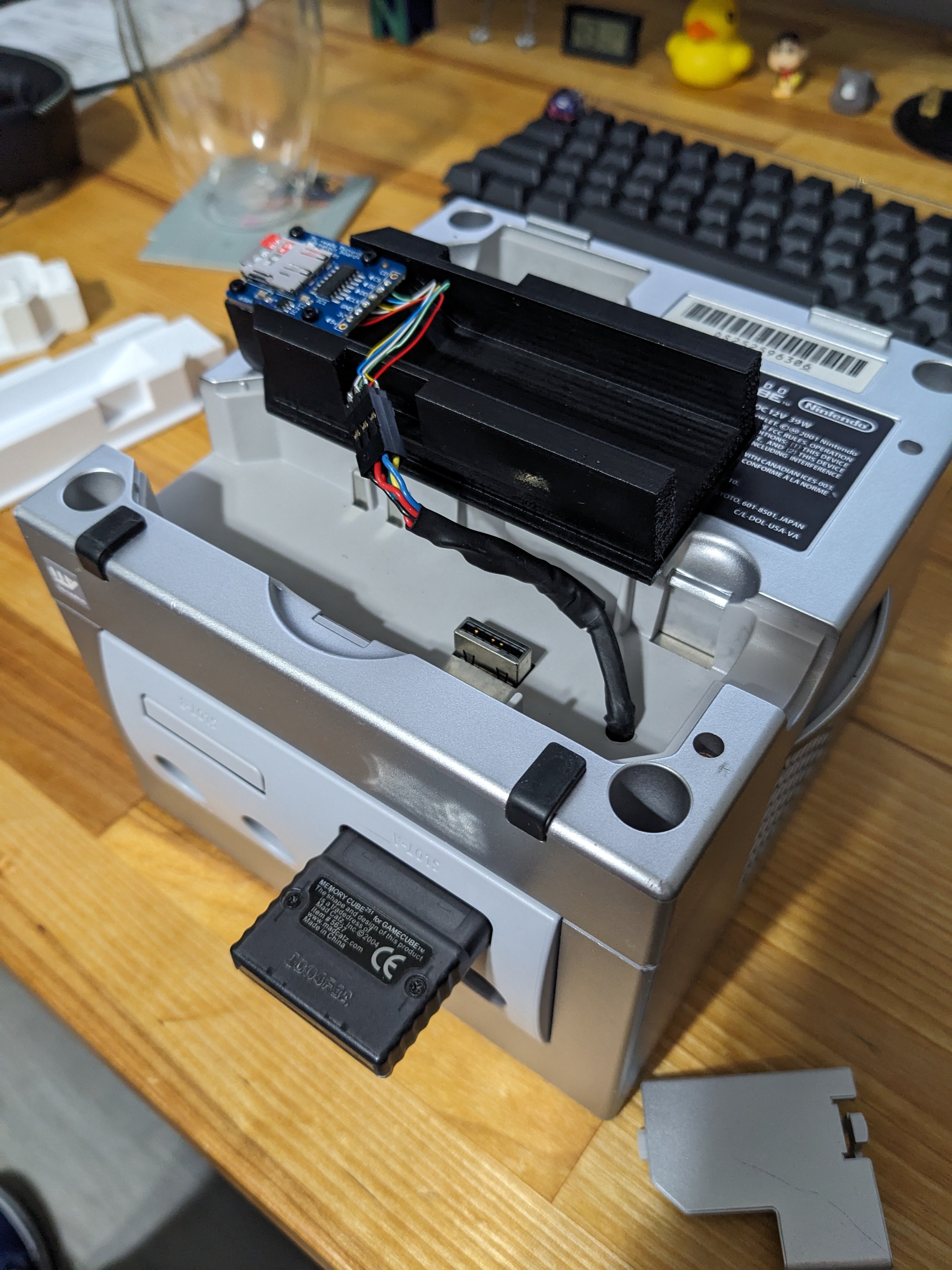 Gamecube SD2SP2 SD card mount