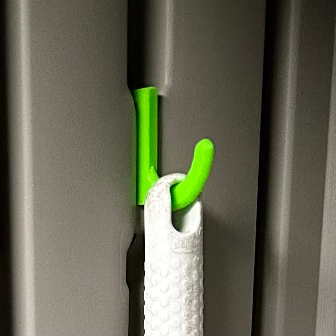 Rubbermaid shed hooks and adaptors