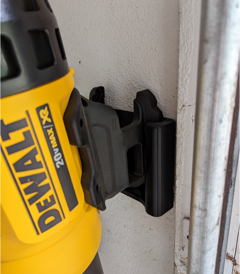 Robust Wall Mount for DeWalt Leaf Blower – Optimise Your Workshop