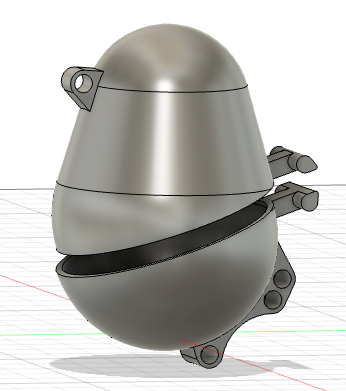 Bicycle handlebar egg carrier