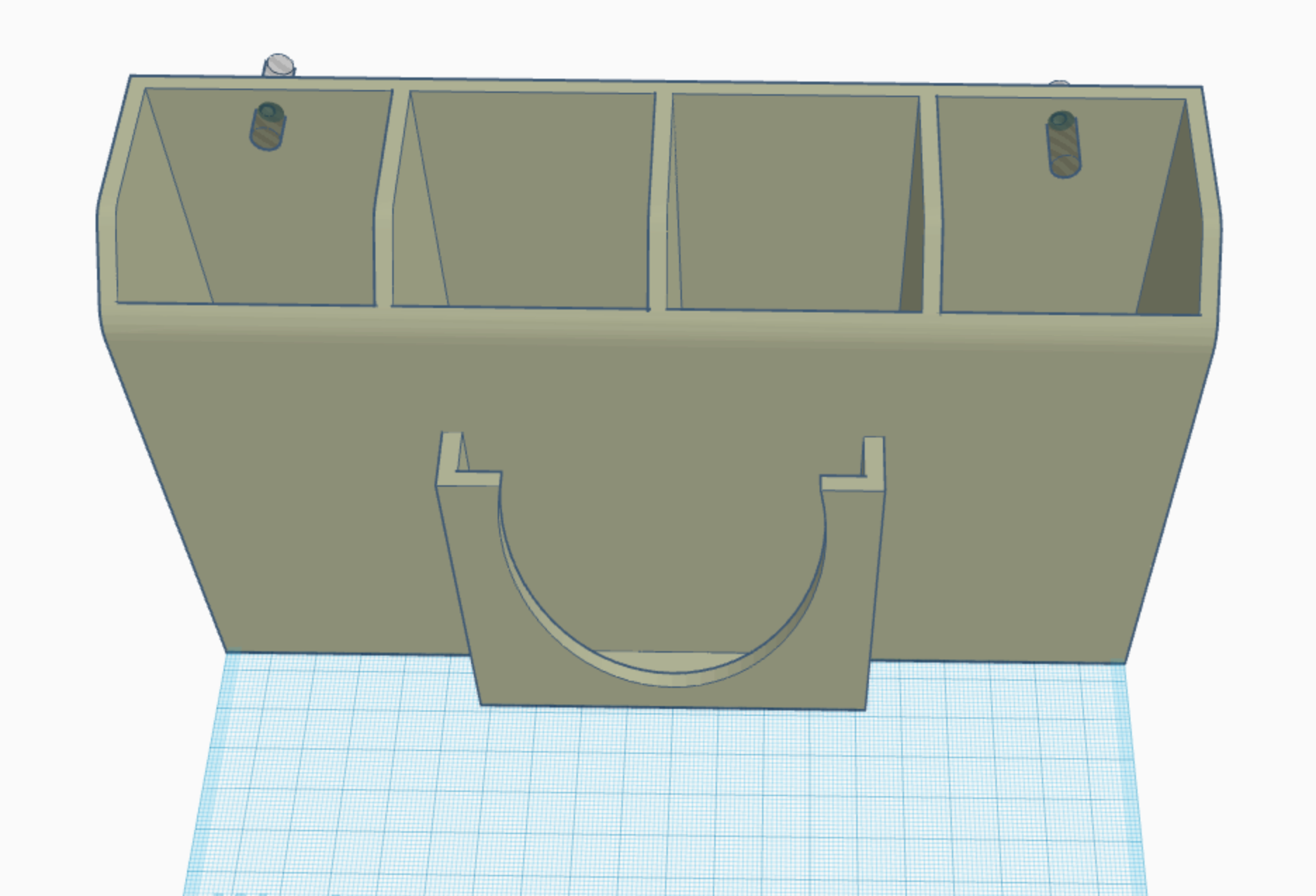 Hanging Tool Organiser with Sticky Note Holder