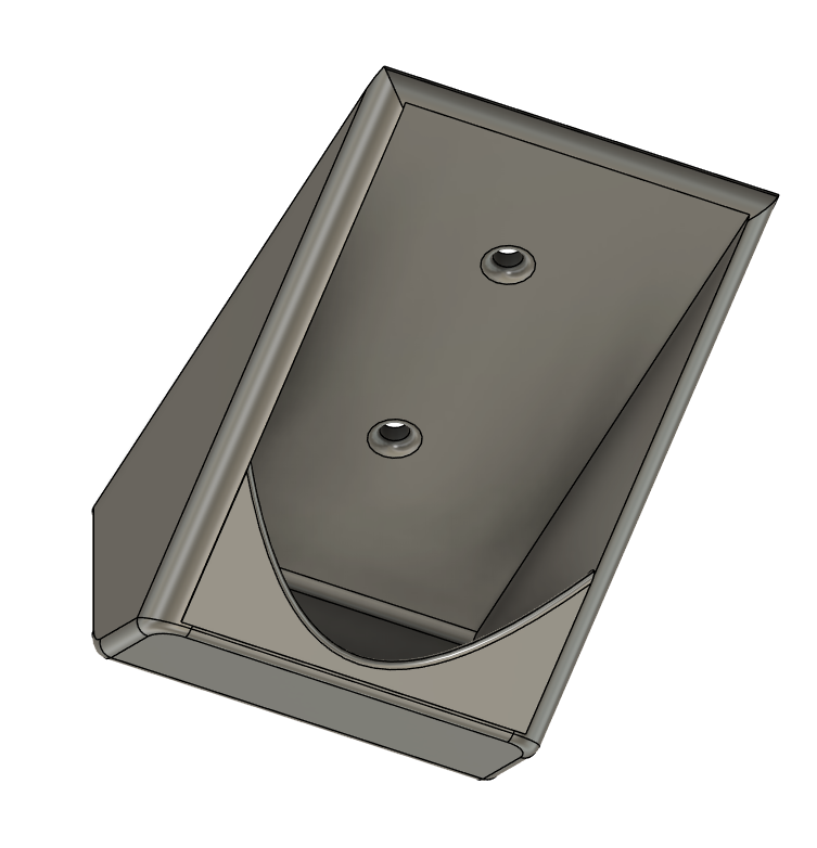 Wall mount for Dell Pro KM5221W Mouse