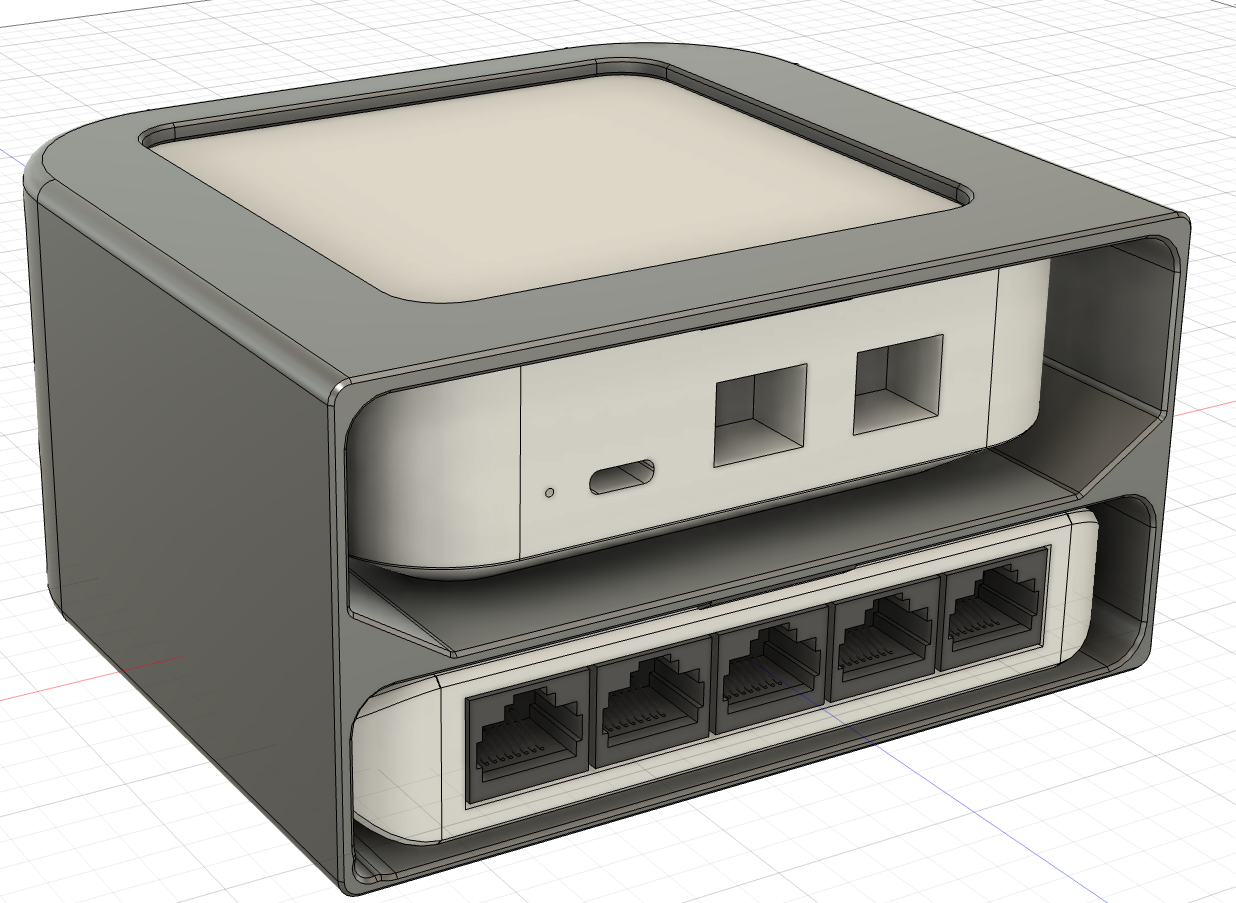 Shelf for Unifi FX (Unifi UX) and Unifi Flex Mini (Unifi USW-Flex-Mini)