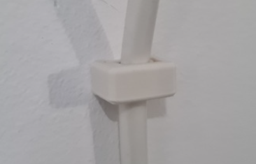 Cable holder with Invisible Screw