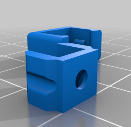 Cable holder with Invisible Screw