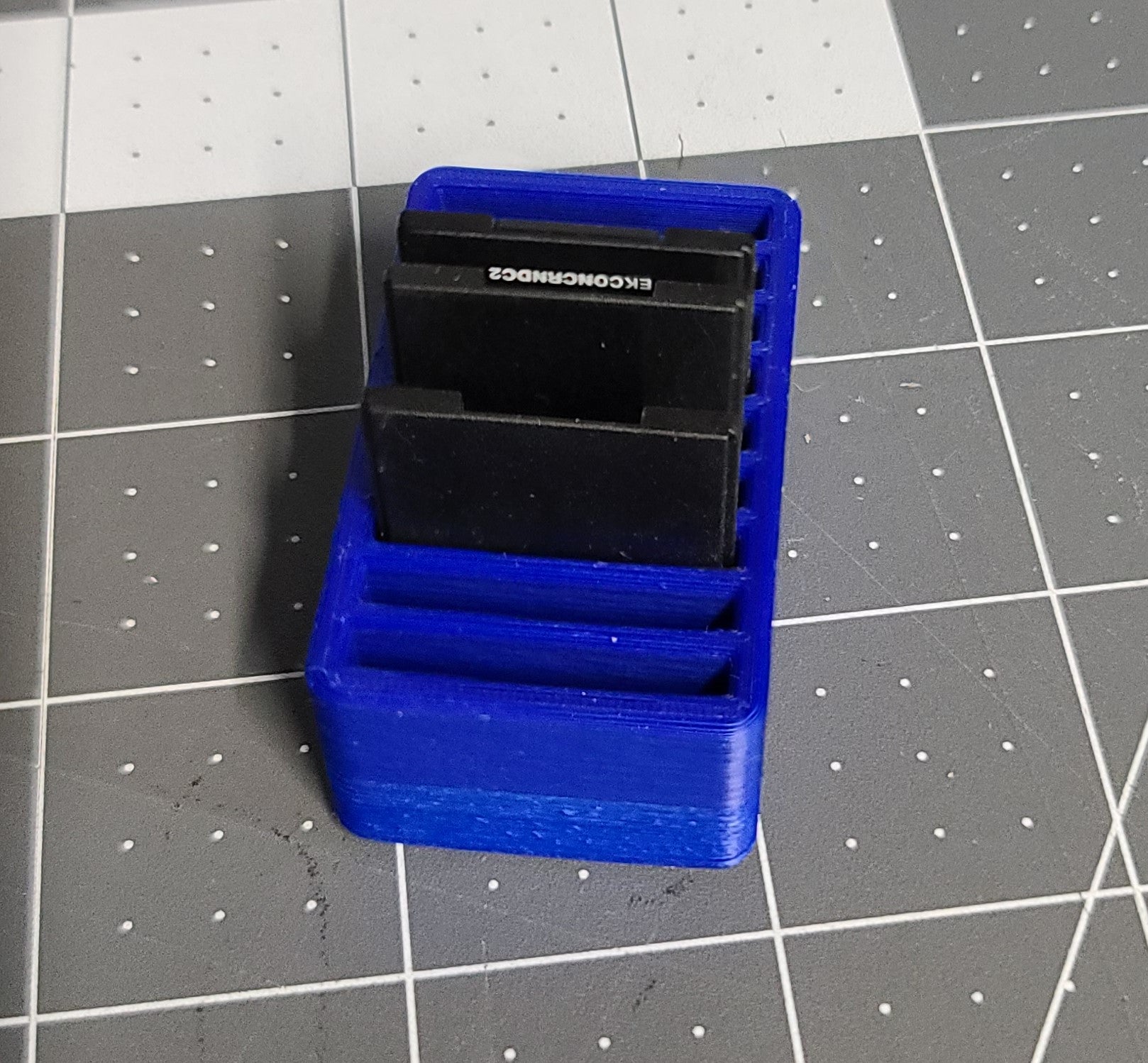 SD card holder for 9 cards