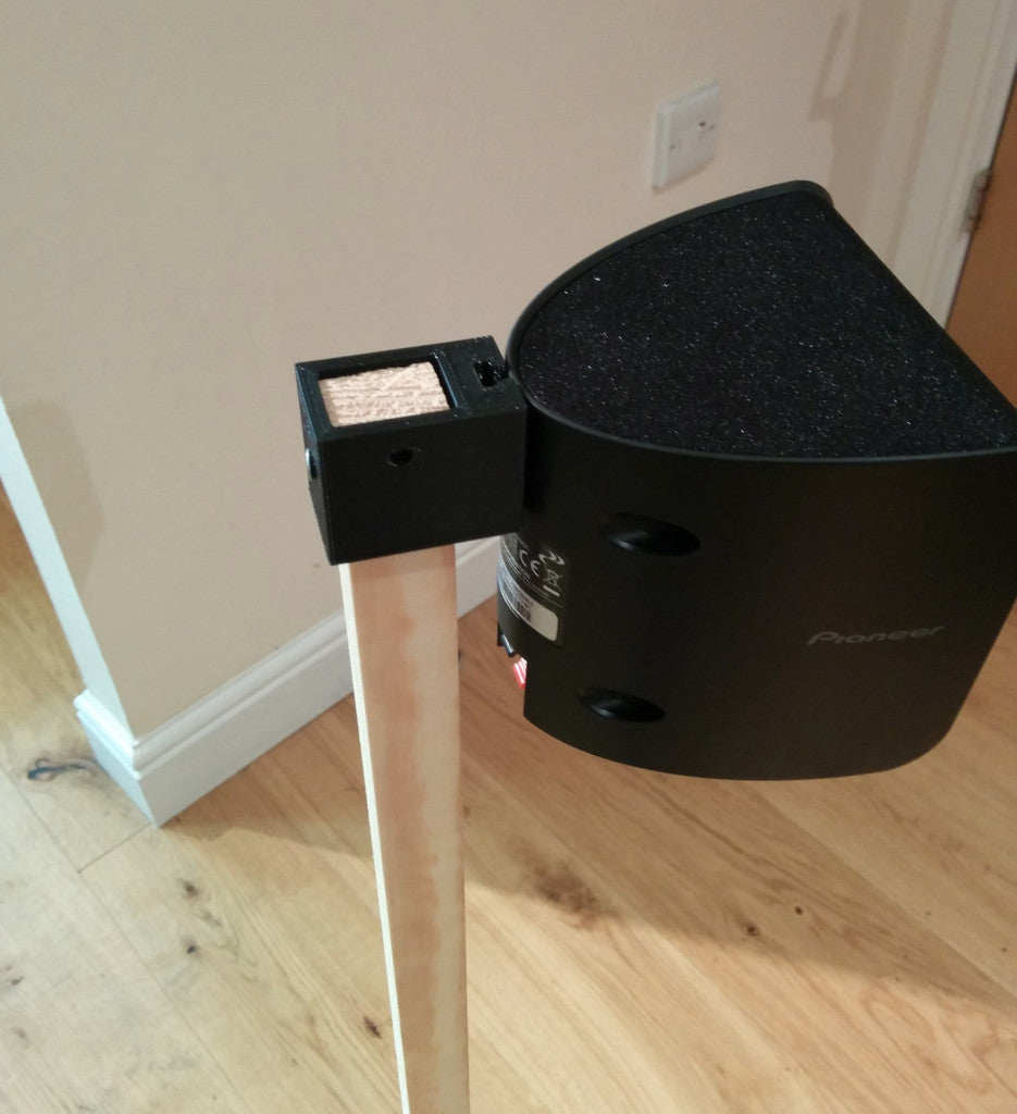 Pushable Surround Sound Speaker Stand