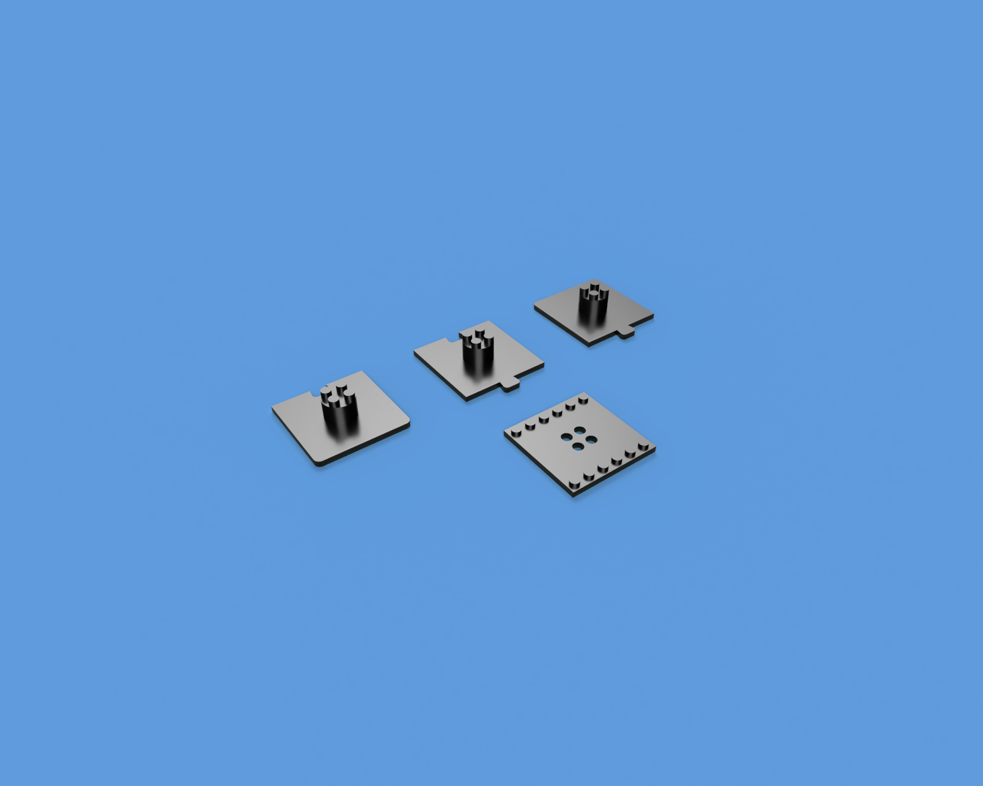 Modular Display Stand for Lego Speed Champions