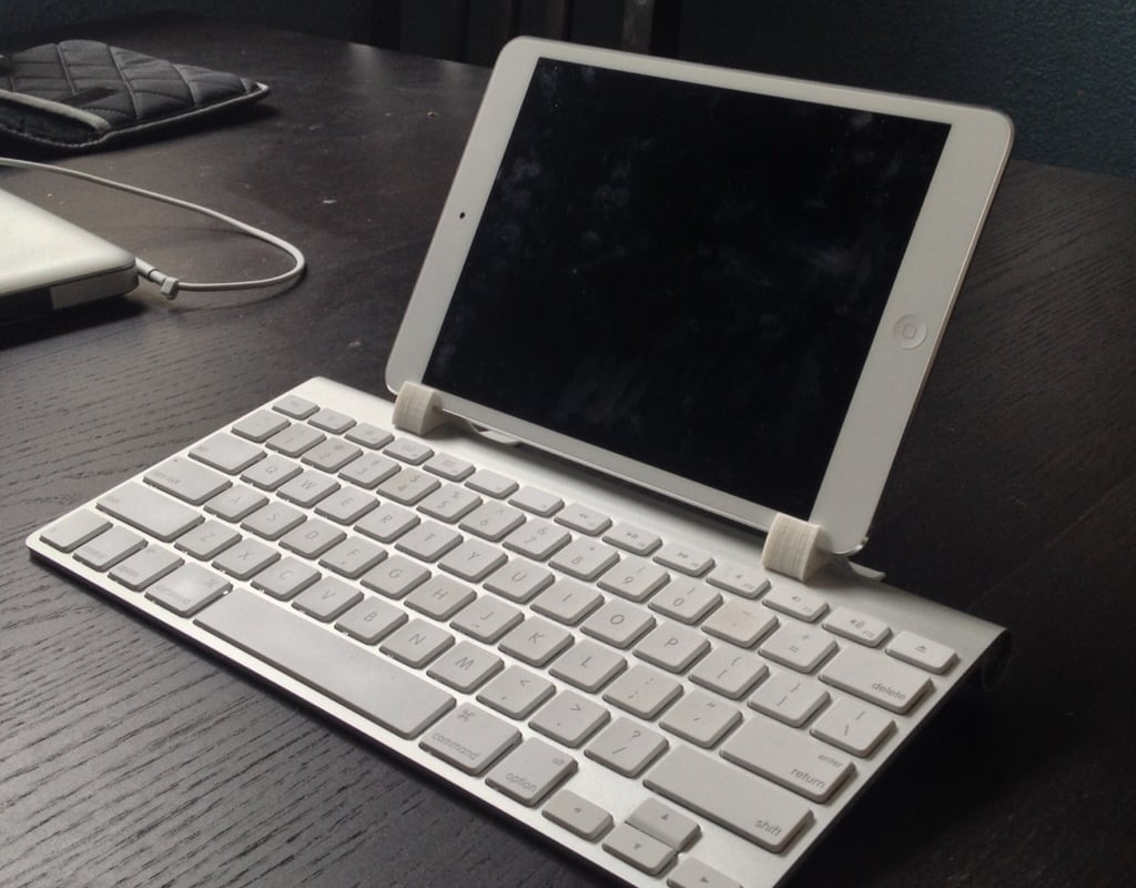 Remixed iPad Mini and Apple Wireless Keyboard Holder