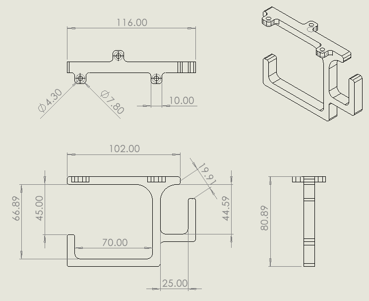 Power strip / cable management