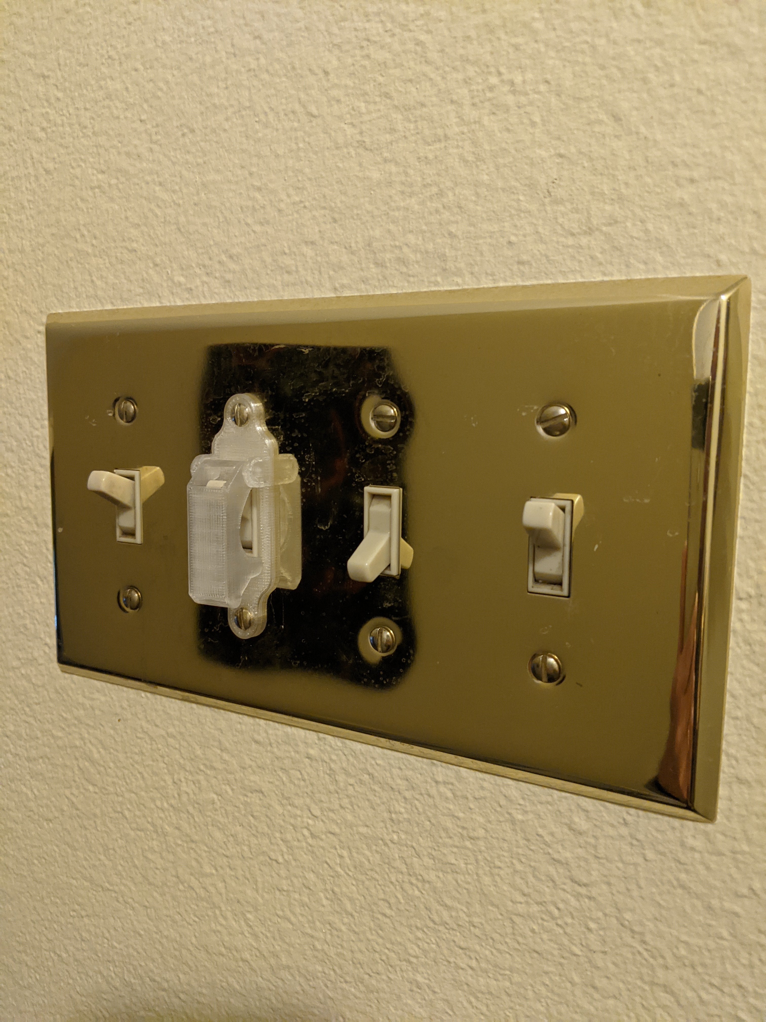 Home version light switch cover