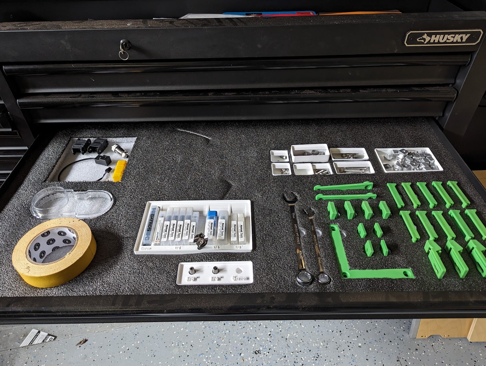 Kaizen Foam Insert for CNC Tool Storage