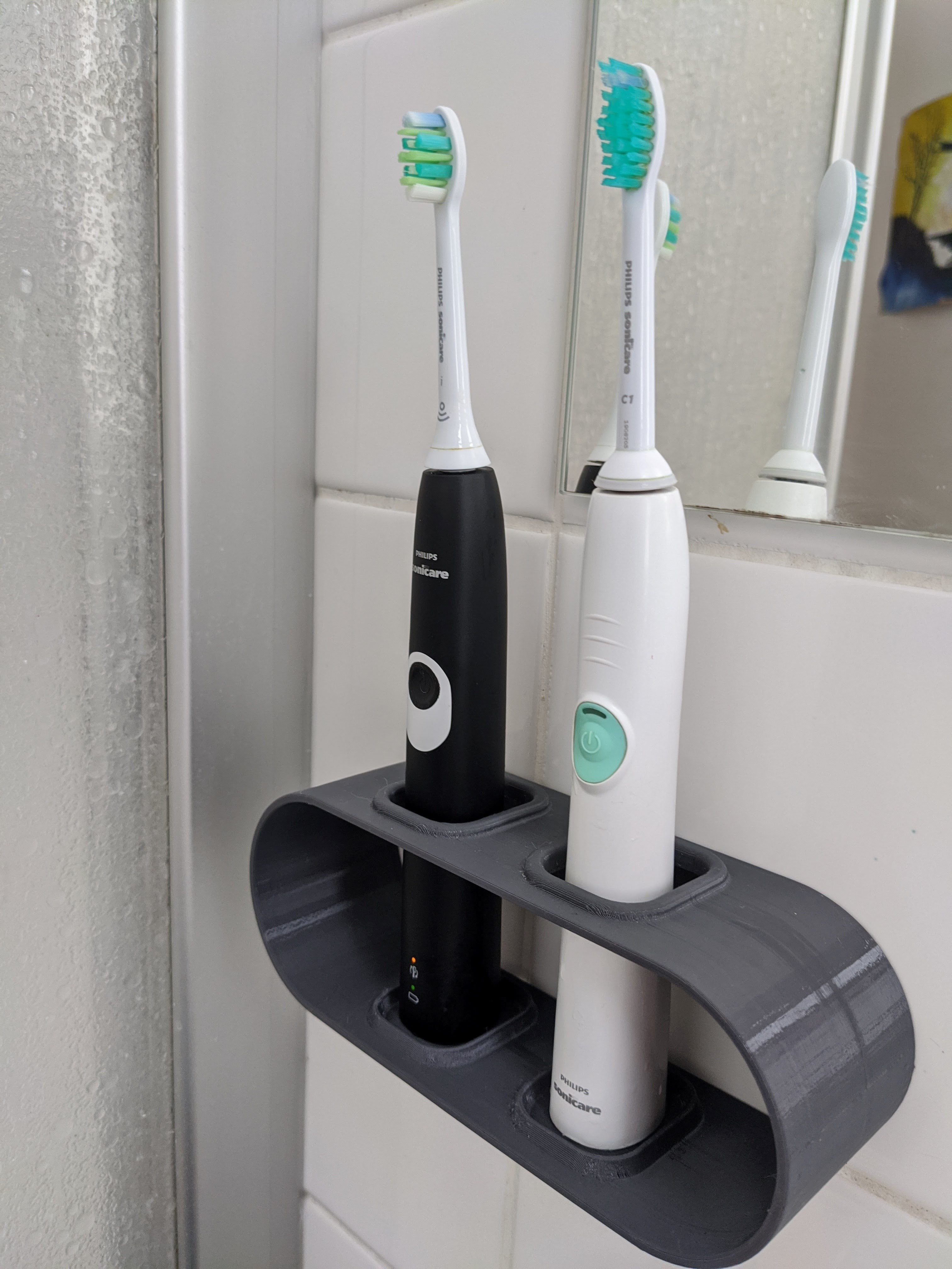 Electric toothbrush holder for Phillips Sonicare