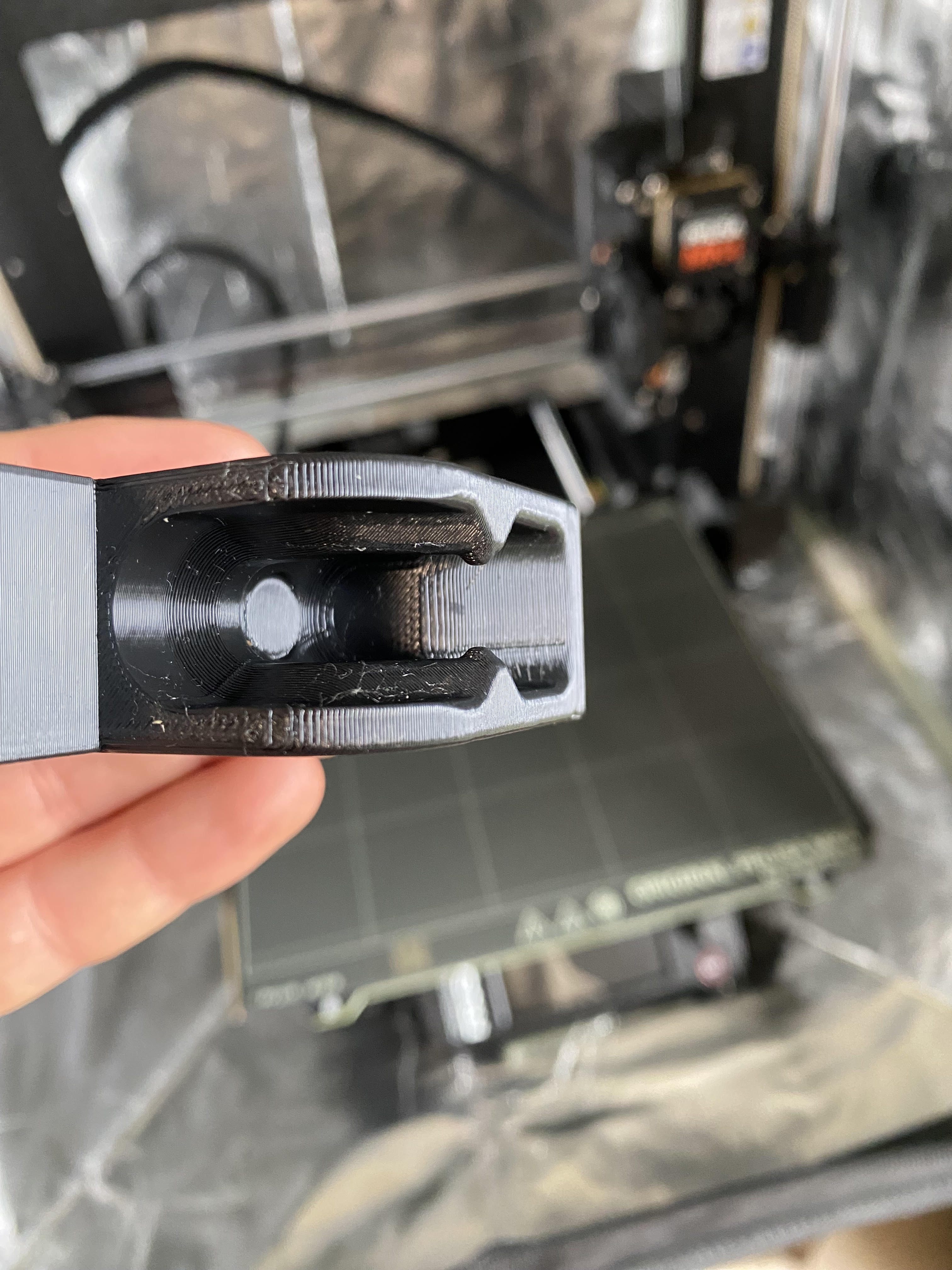 Air Tool Belt Clip with Retention