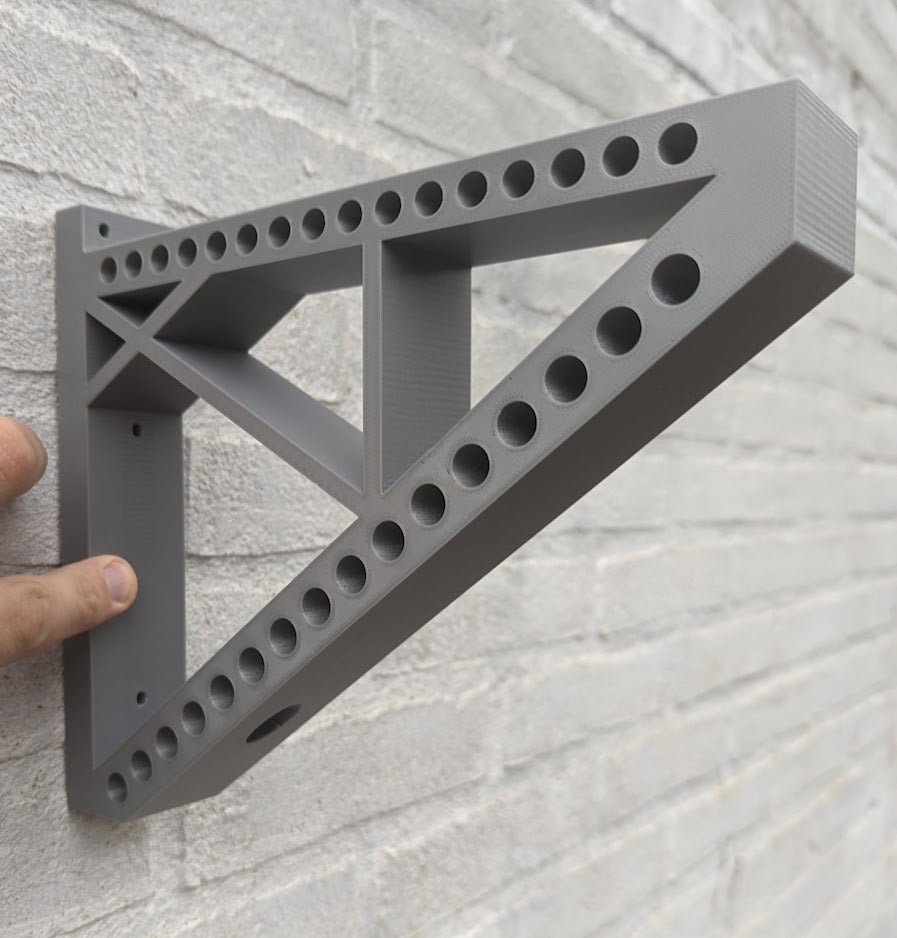 Heavy Duty Wall Anchor for Shelves and Wall Mounting in Multiple Sizes