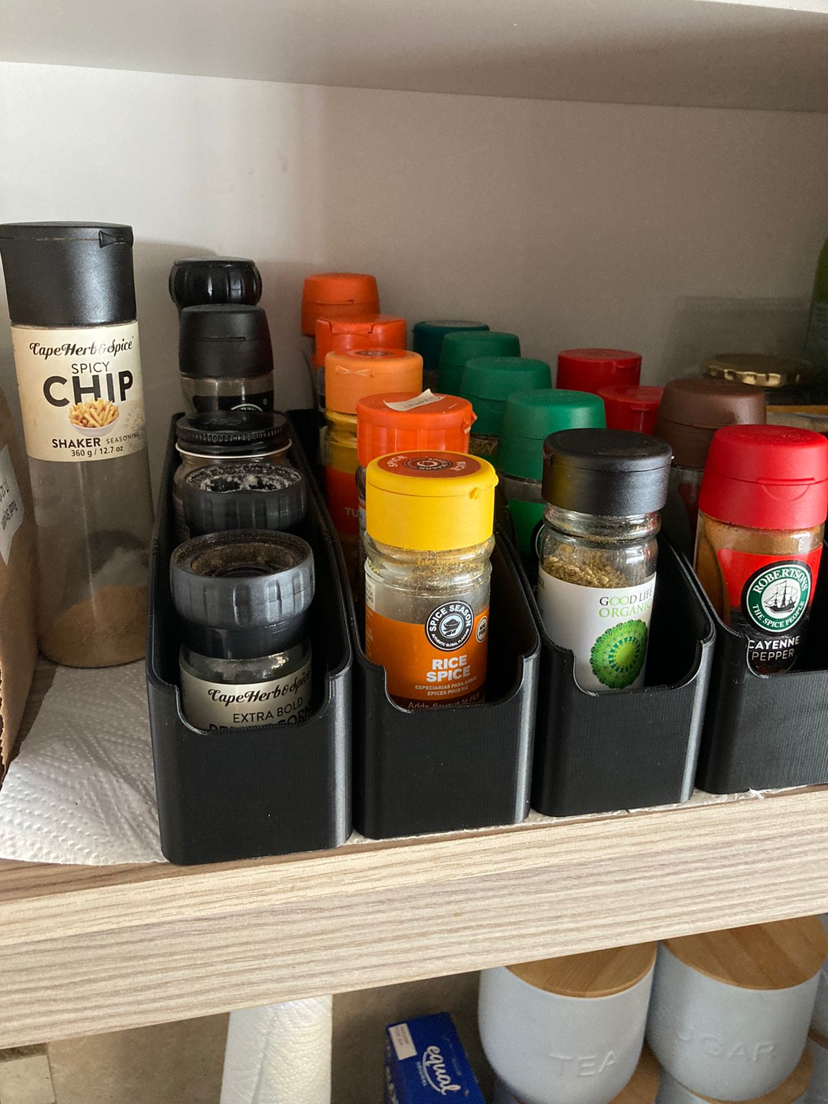 Practical Spice Organiser for the Kitchen