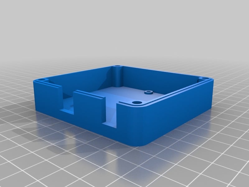Arduino Uno case with space for 9V battery