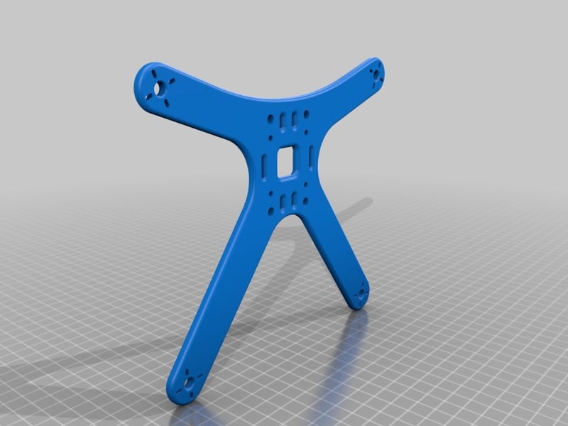 Silverback Fully 3D-Printable FPV Drone Frame