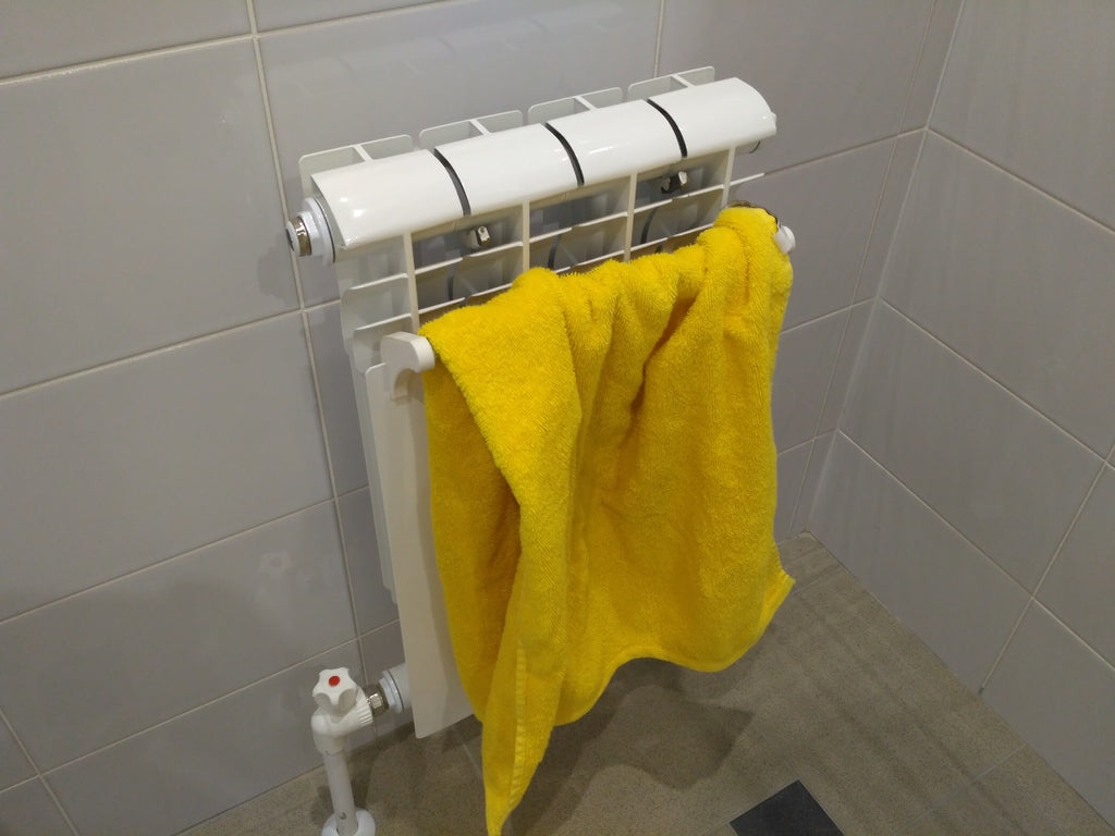 Radiator towel holder for 16mm pipe