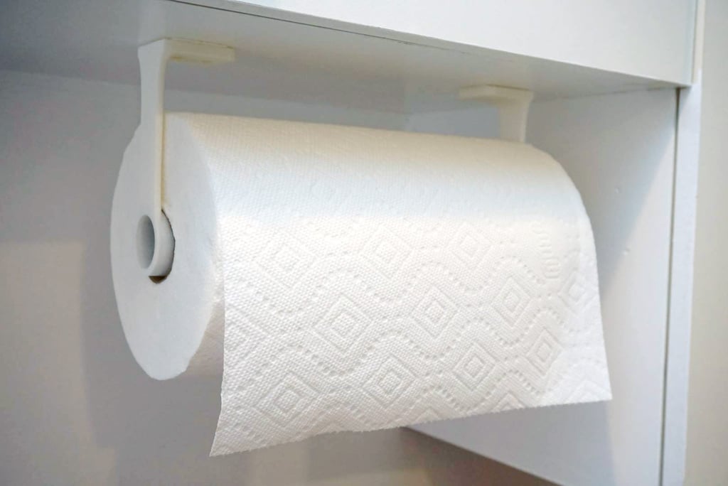 Extra Long Paper Towel Roll Holder with Supports - Remix