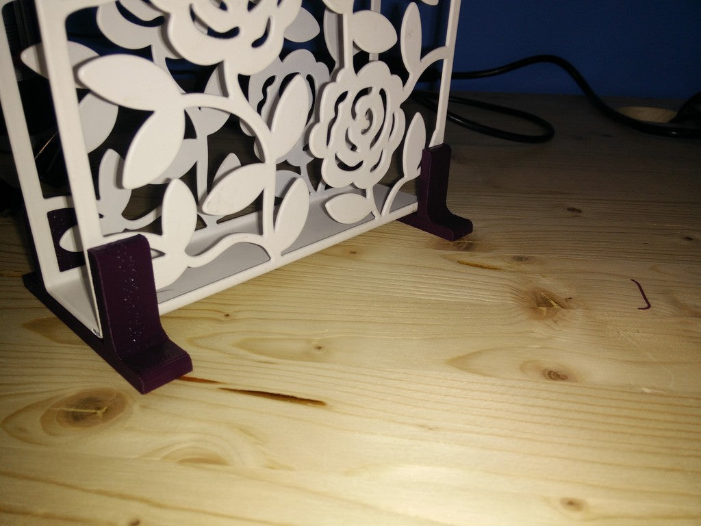 Stabilizing support for IKEA&#39;s LIKSIDIG napkin holder