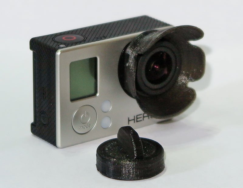 Gopro Hero 3+ Lens Cap and Lens Cover for Quadcopter