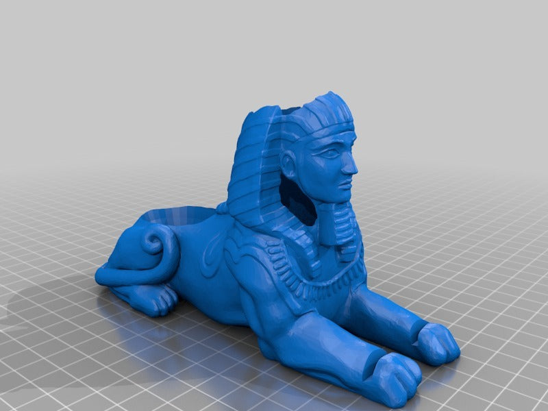 Sphinx Business Card &amp; Office Supply Holder