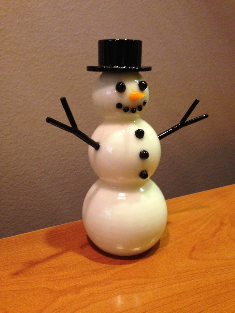 Super Snowman Christmas Ornament Model