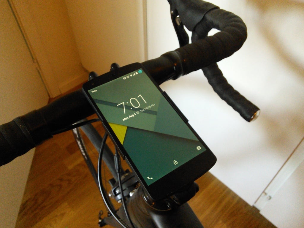 Nexus 5 Bike holder for 35mm Tube