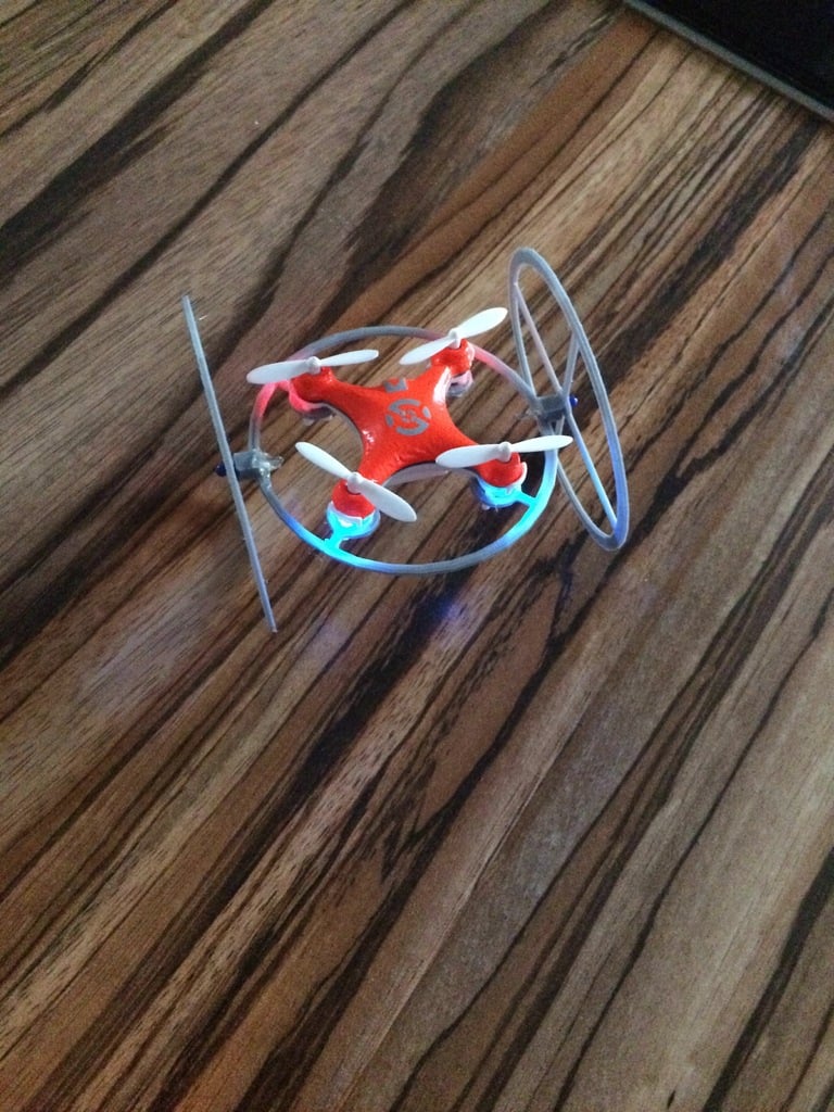 Cheerson CX-10 Mini Quadcopter Rolling Spider Mod with Wheels
