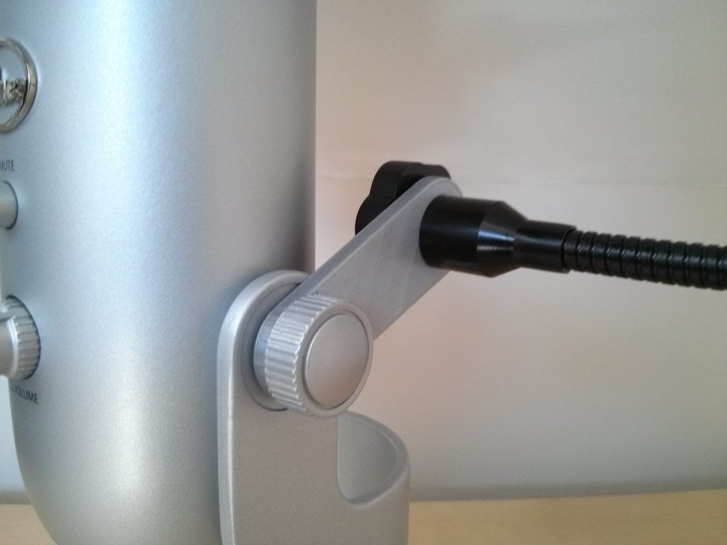 Mounting bracket for Pop Filter for Blue Yeti Microphone
