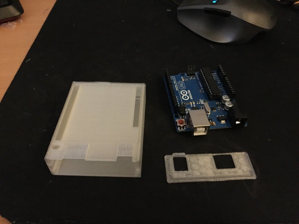 Slide case for Arduino Uno
