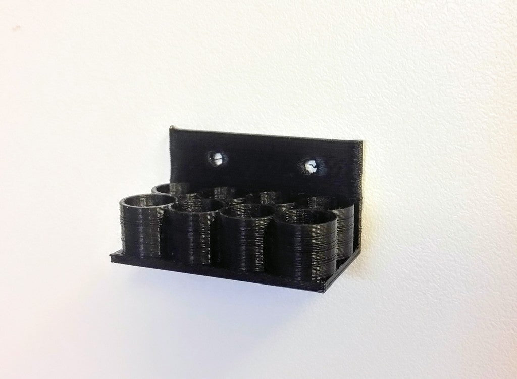 Wall-mounted holder for special screwdrivers