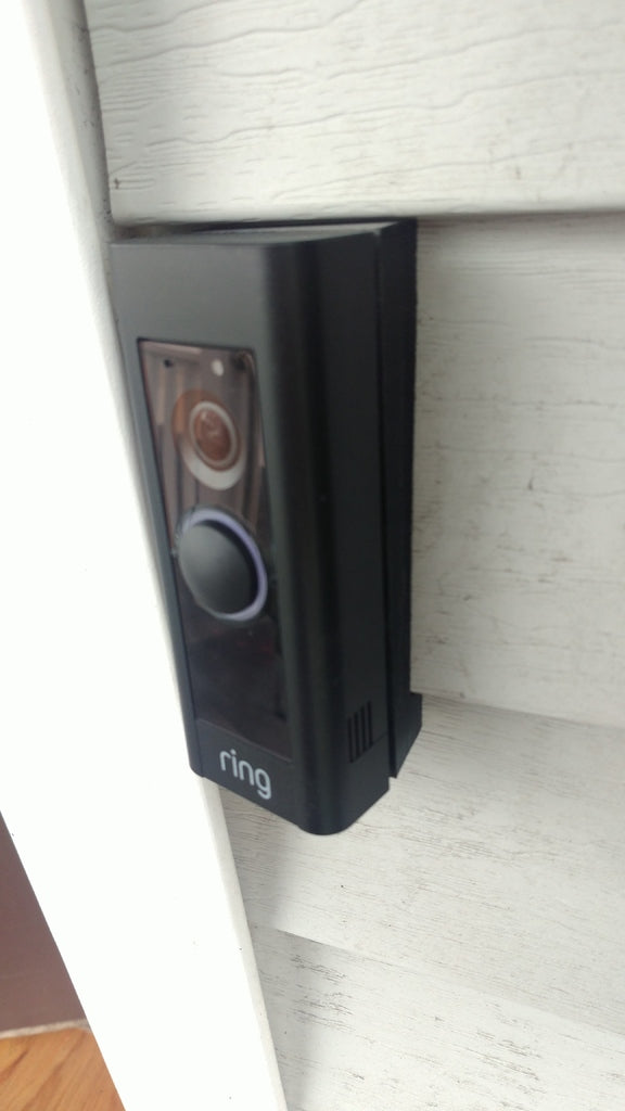 Ring Doorbell Pro Side mount bracket with standard mounting holes