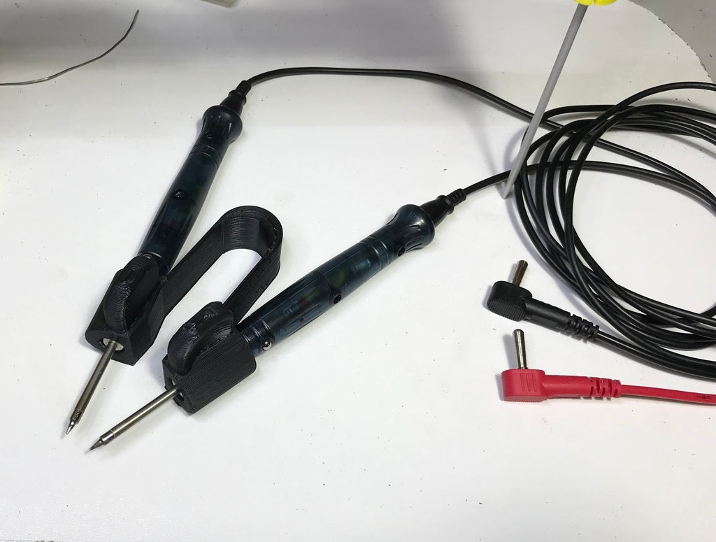 Geoff&#39;s SMD Dual USB Soldering Iron Receptacle for Surface Mount and Desoldering Tasks - Mk3
